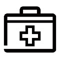 first aid kit icon