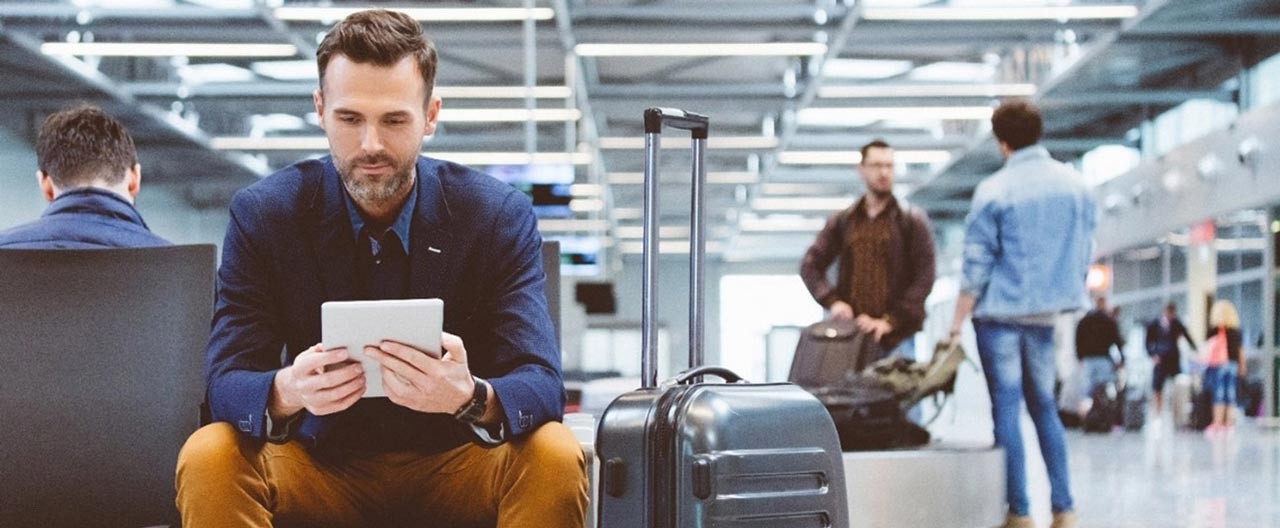 guy at the airport