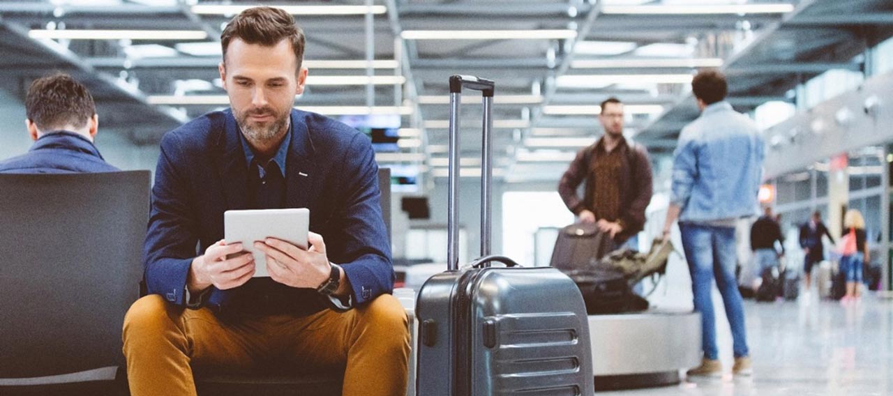 guy at the airport