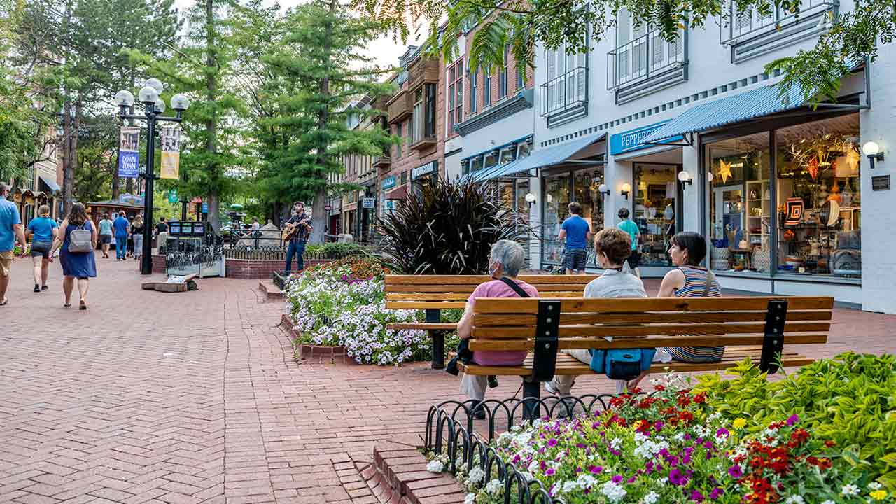 downtown shops