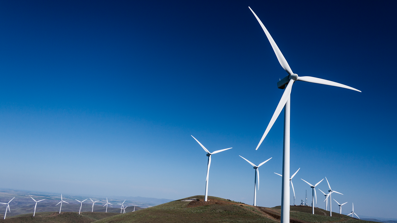 wind turbines