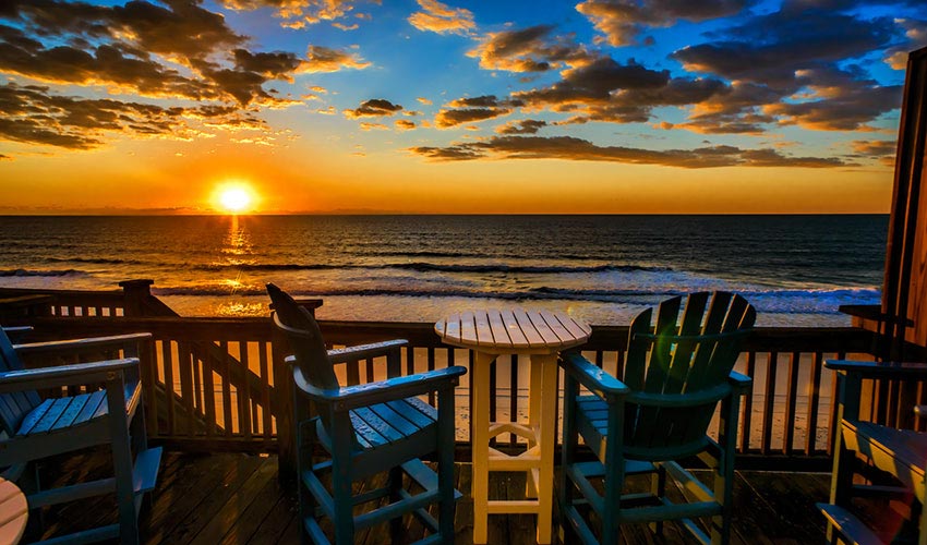 sunrise on beach