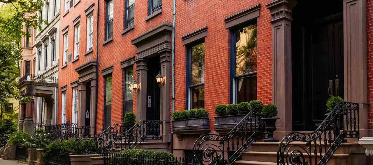 brownstone town house