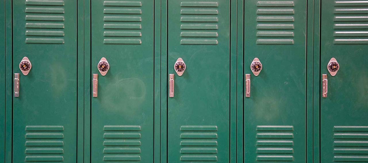 school lockers